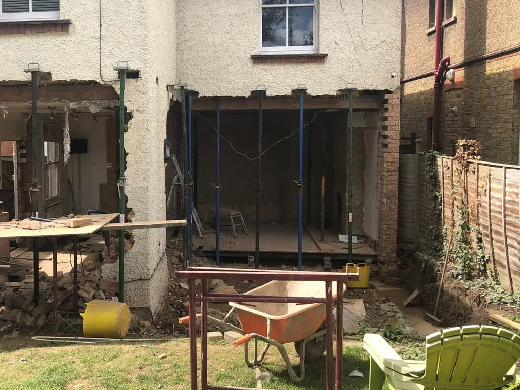 single storey rear extension and structural alterations to a property in ware9