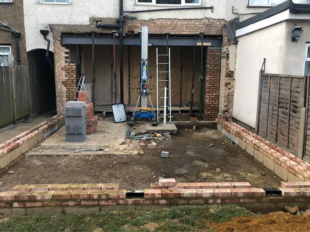 Enfield structural alteration for an open plan living room : kitchen8