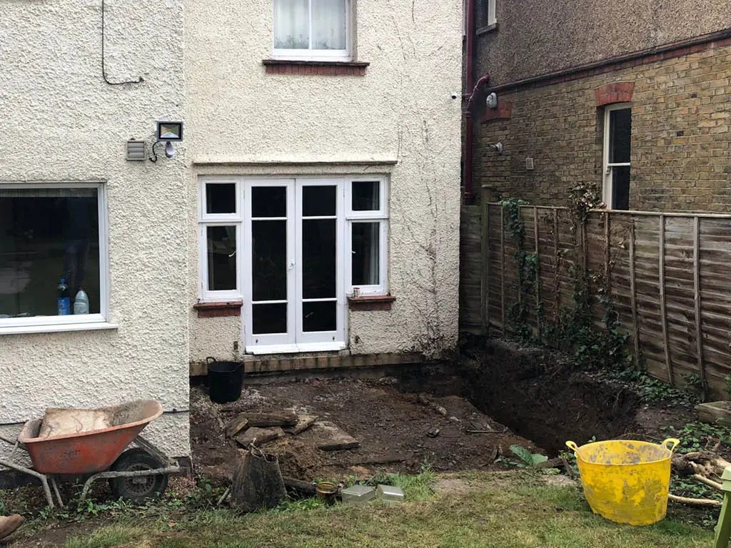 single storey rear extension and structural alterations to a property in ware10