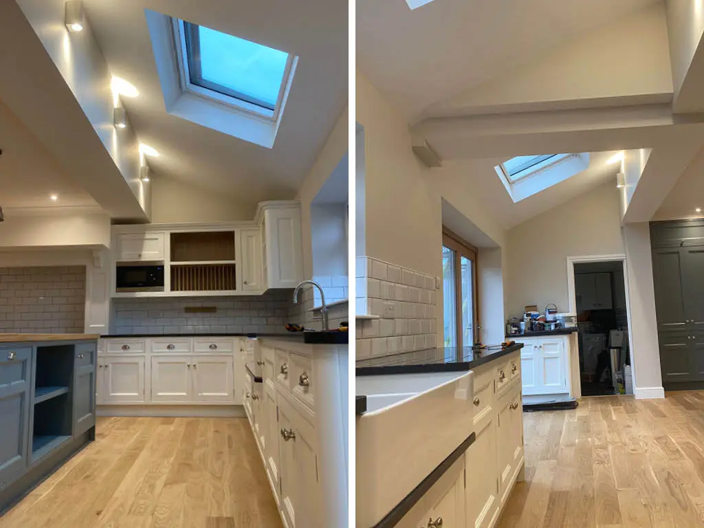 single storey rear extension and structural alterations for an open plan kitchen diner