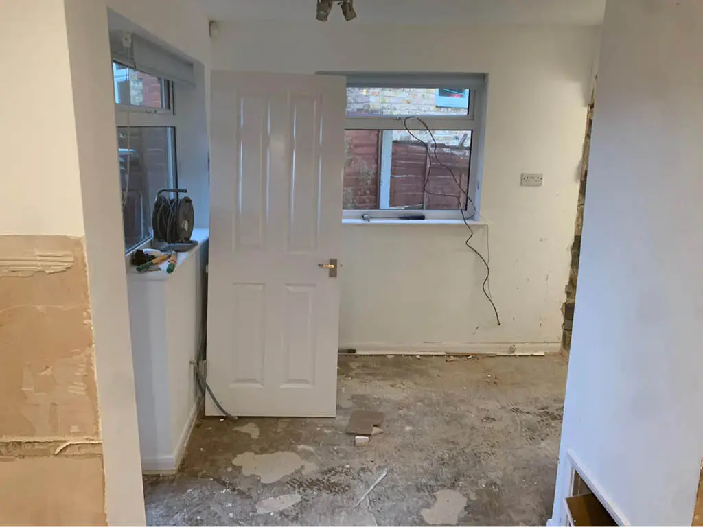 Ground floor renovation and upgrade bathroom on the first floor. Chingford, East London. 8