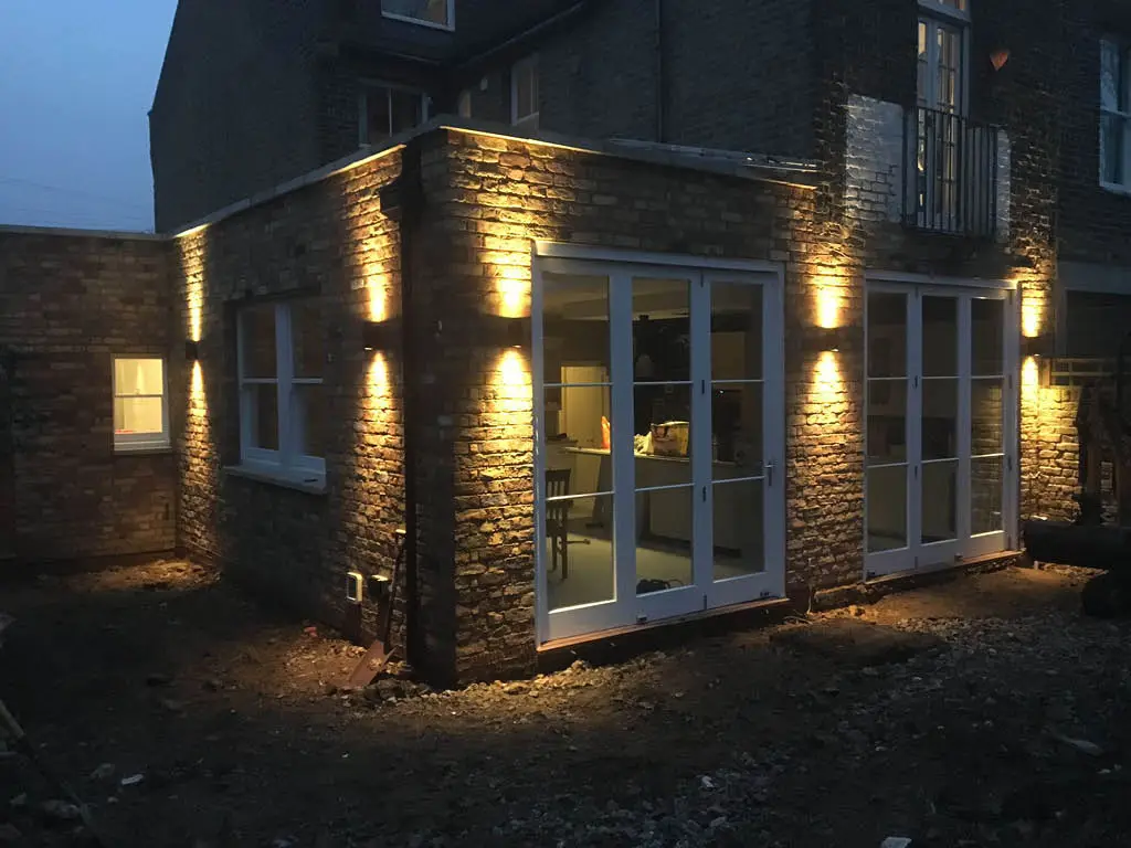 conservatory and landscaping the garden in Ealing3